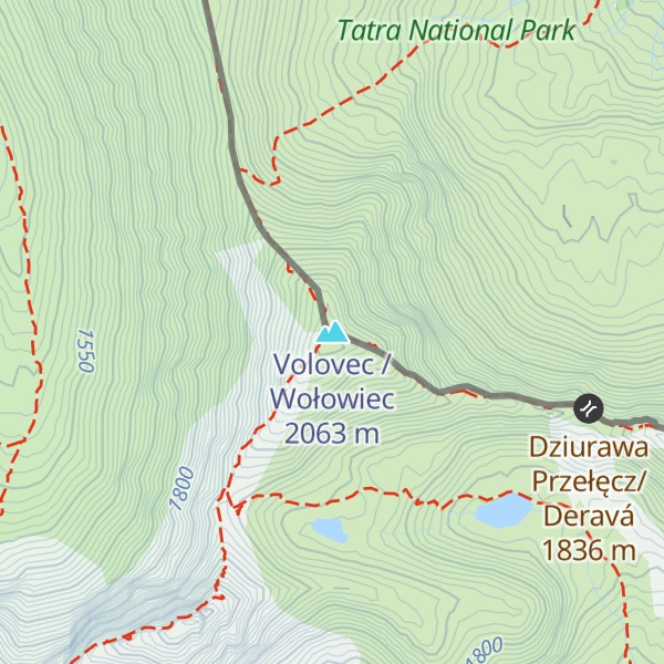 Map of Volovec / Wołowiec