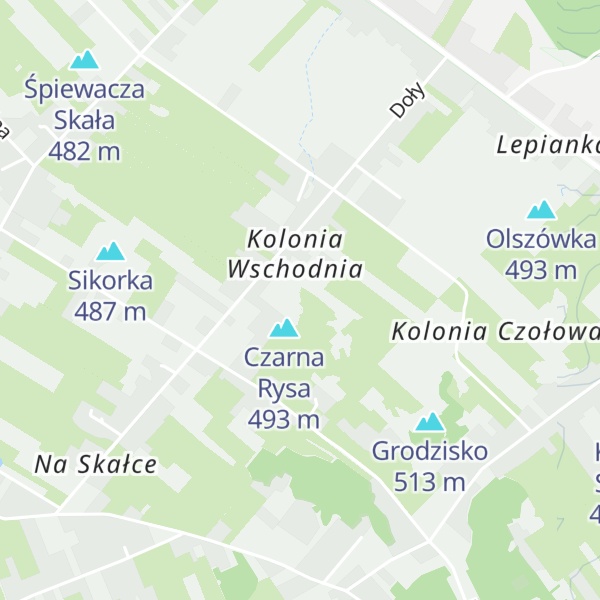 Map of Dziurki