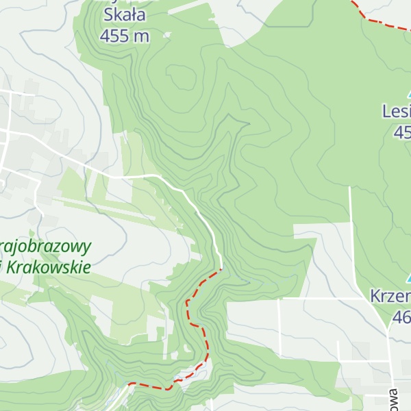 Map of Szeroka Turnia