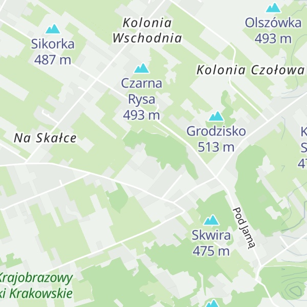 Map of Jedlina