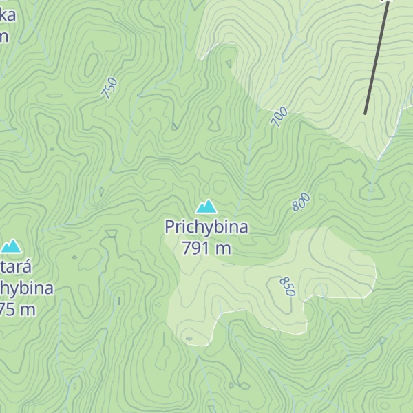 Map of Prichybina