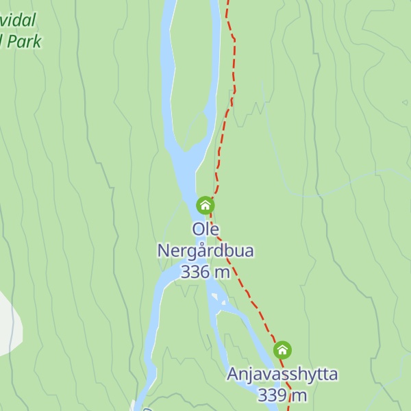 Map of Ole Nergårdbua