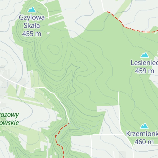 Map of Skała Brzuchata