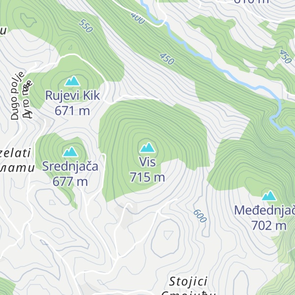 Map of Vis