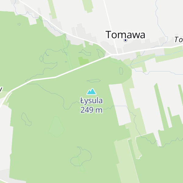 Map of Łysula