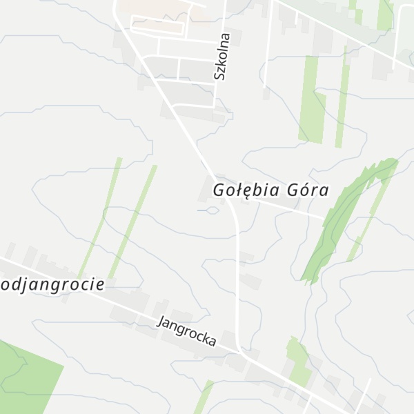 Map of Gołębia Góra