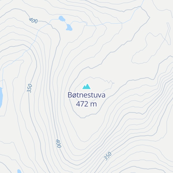 Map of Bøtnestuva