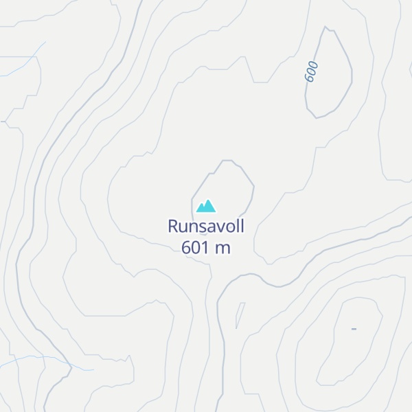 Map of Runsavoll