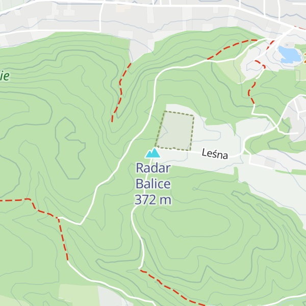 Map of Radar Balice