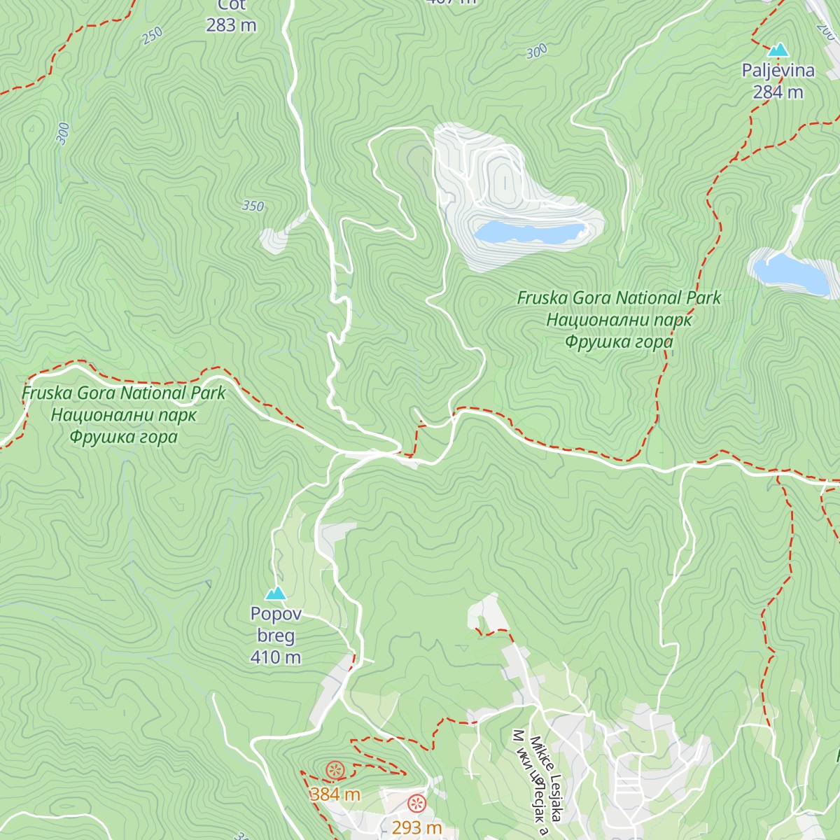 Planinarski dom „Zmajevac” map