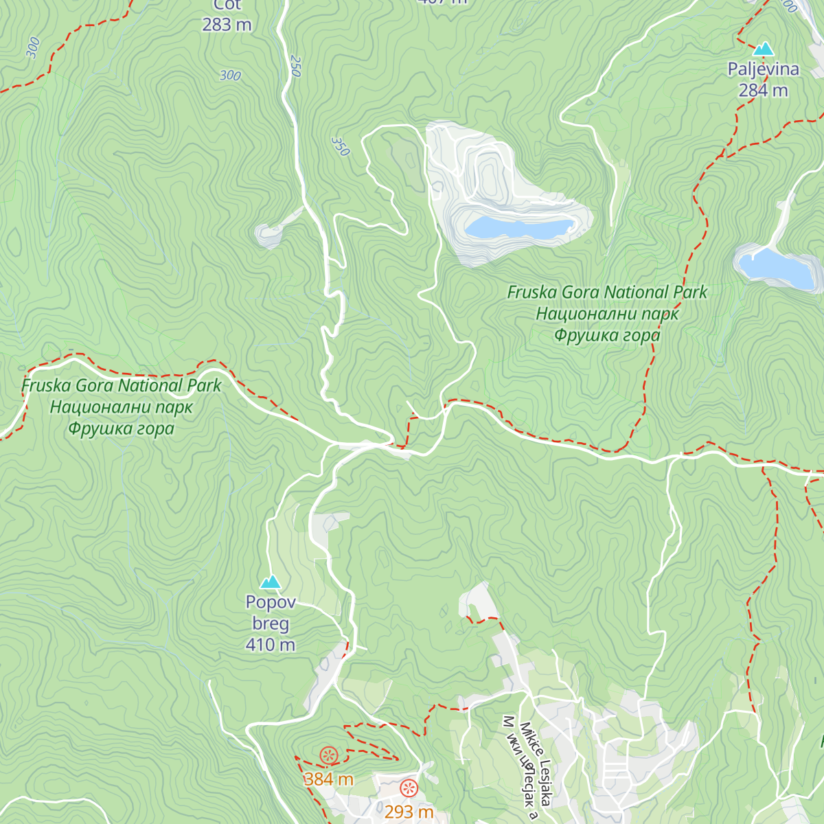 Planinarski dom „Zmajevac” map