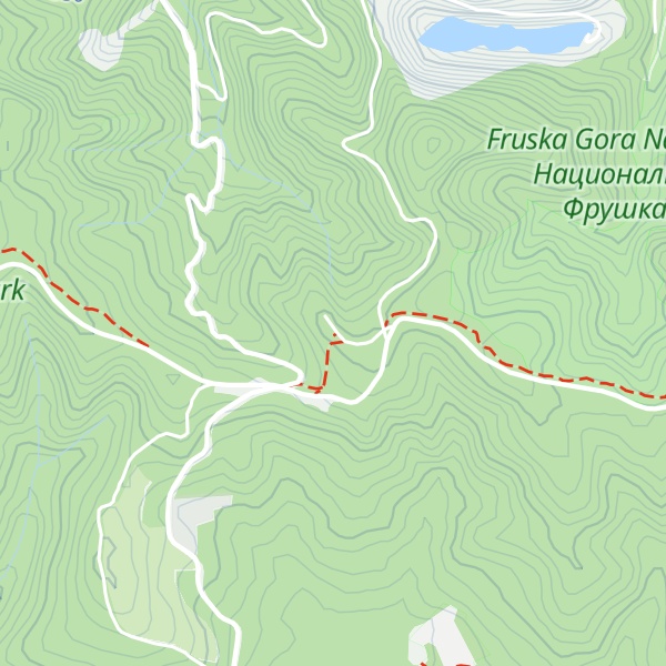 Map of Planinarski dom „Zmajevac”