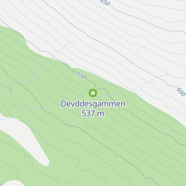 Map of Devddesgammen
