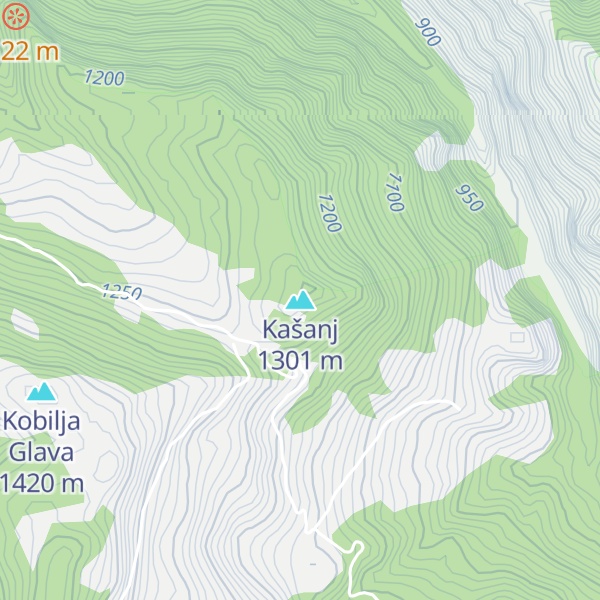 Map of Kašanj