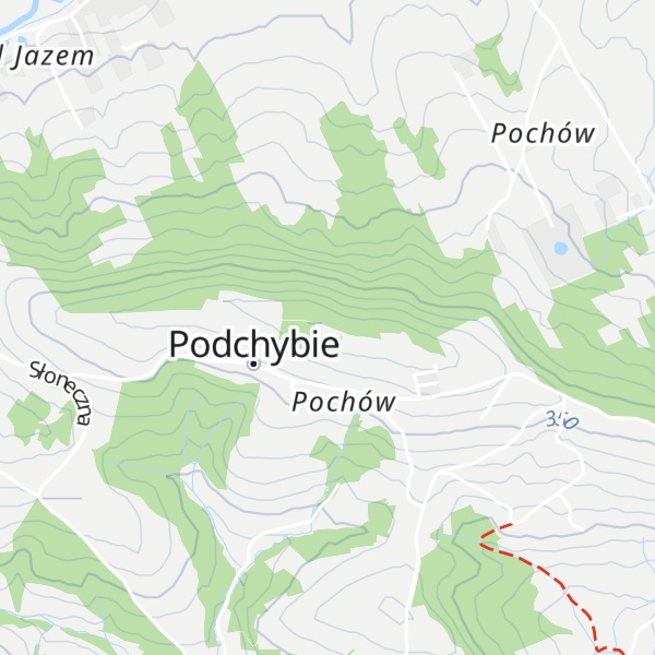 Map of Pochów