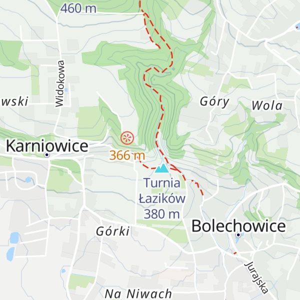 Map of Ciemny Mur