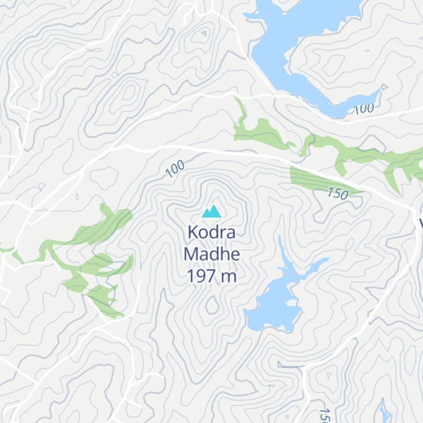 Map of Kodra Madhe
