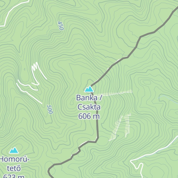 Map of Banka / Csakta