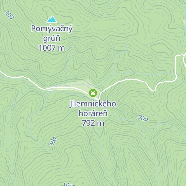 Map of Jilemnického horáreň