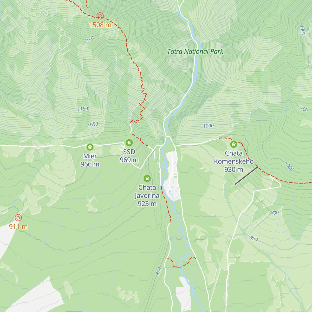 Horská Chata OREŠNICA map