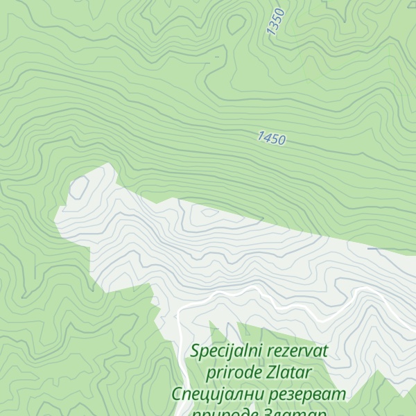 Map of Velika krševa