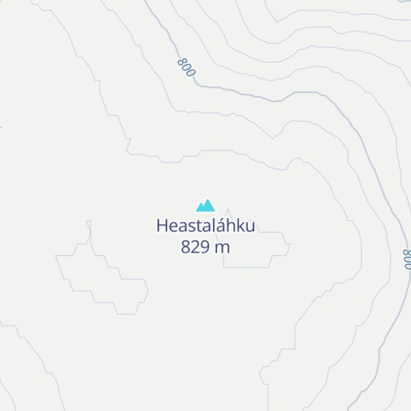 Map of Heastaláhku