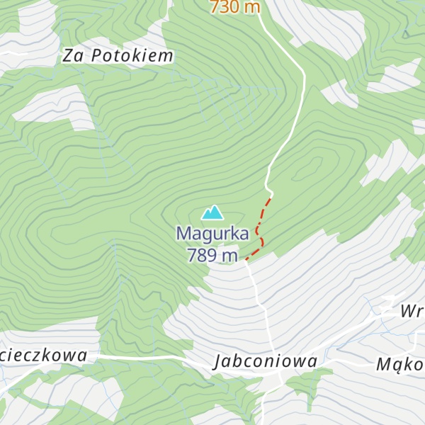 Map of Magurka