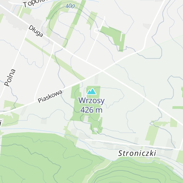 Map of Wrzosy