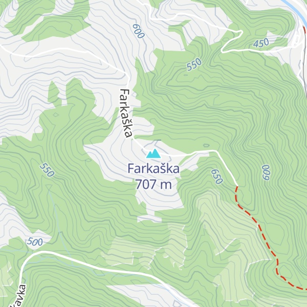 Map of Farkaška