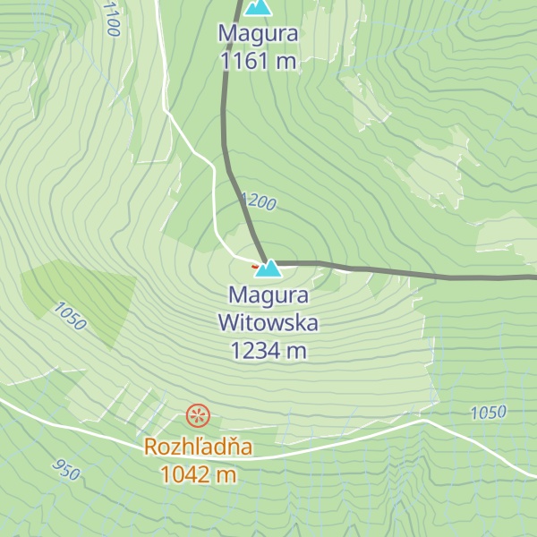 Map of Magura Witowska
