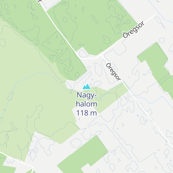 Map of Nagy-halom