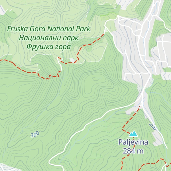Map of Bubanj
