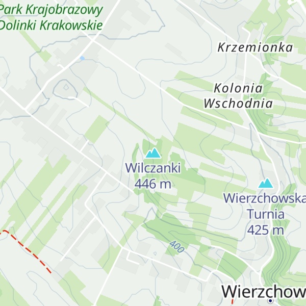Map of Wilczanki