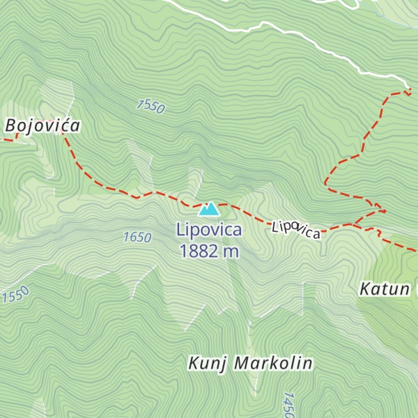 Map of Lipovica