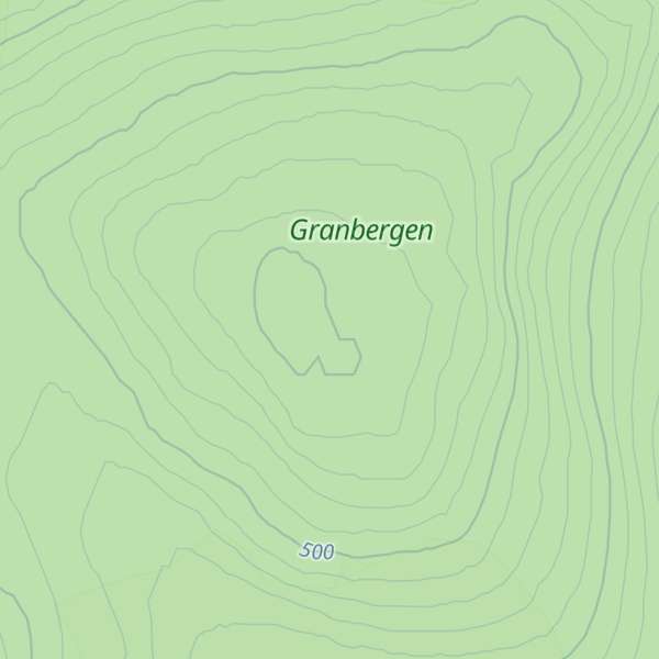 Map of Norra Granberget