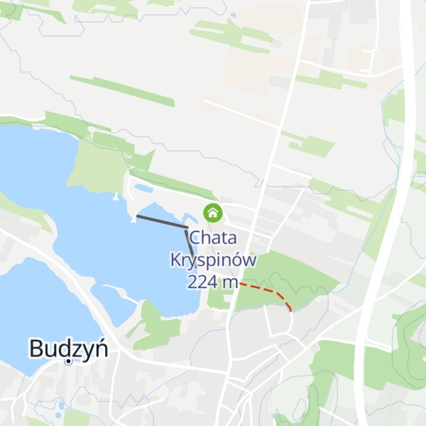 Map of Chata Kryspinów