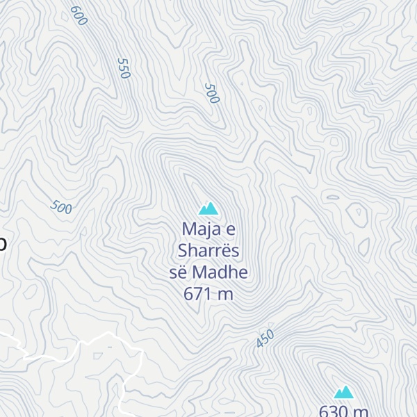 Map of Maja e Sharrës së Madhe