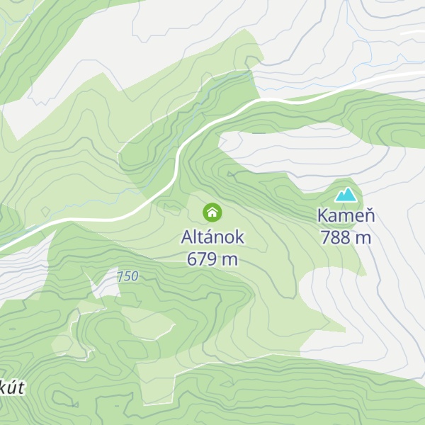 Map of Altánok