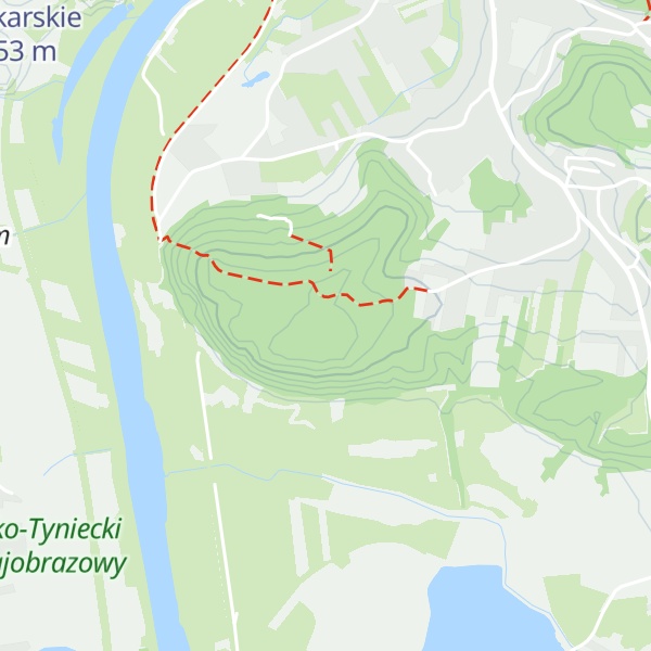 Map of Góra Grodzisko