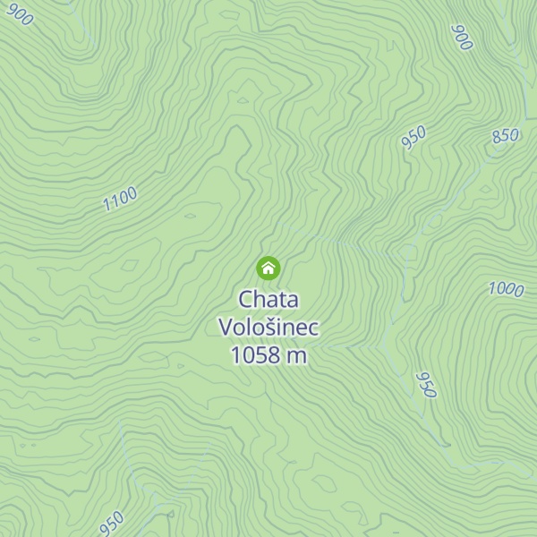 Map of Chata Vološinec