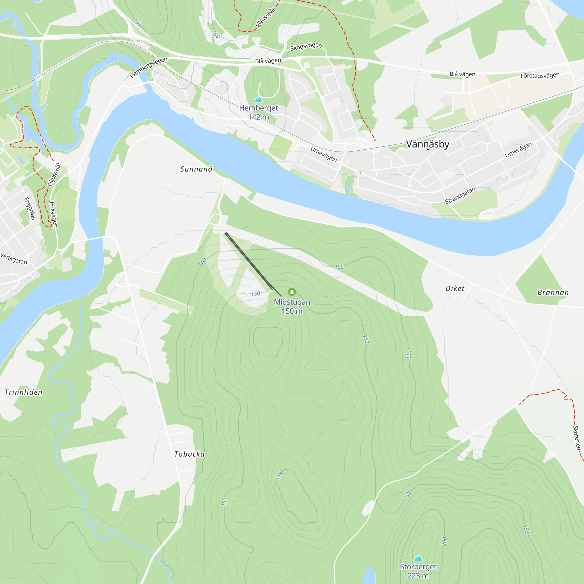 Midstugan map