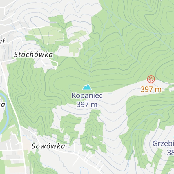 Map of Kopaniec