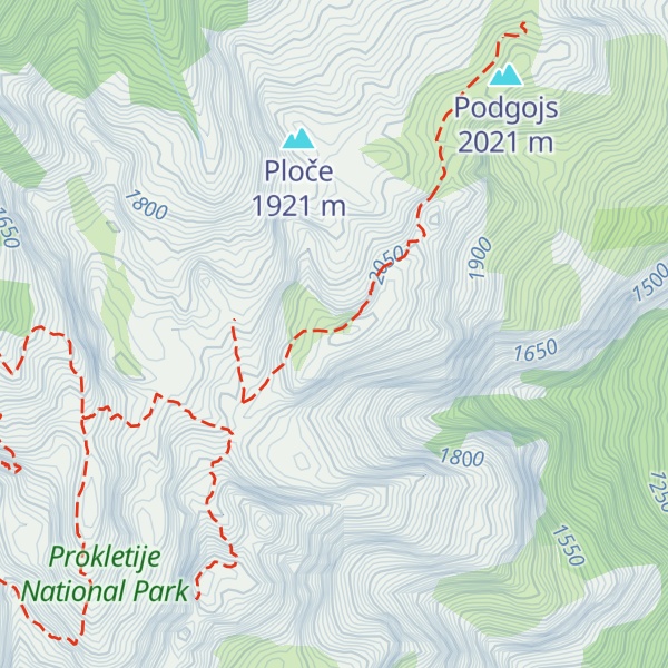 Map of Mali Karanfili