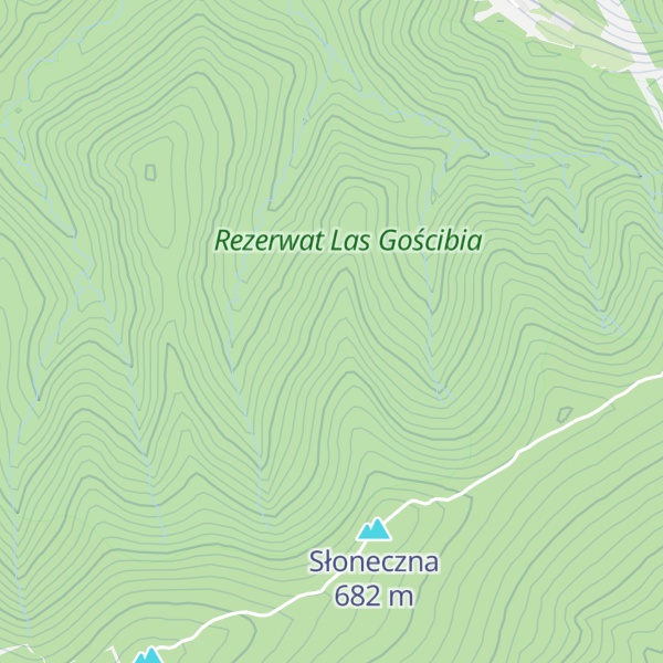 Map of Góra Bieńkowa