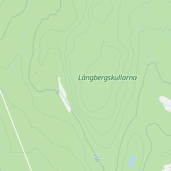 Map of Sör-långbergskullen