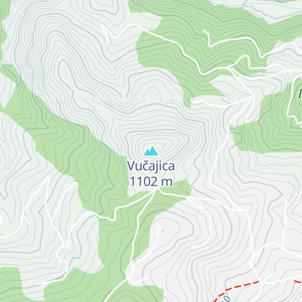 Map of Vučajica