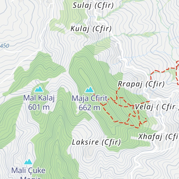 Map of Maja Cfirit