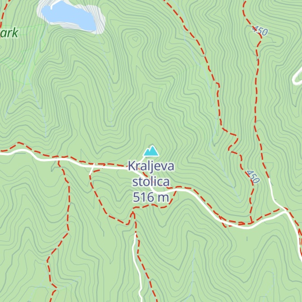 Map of Kraljeva stolica