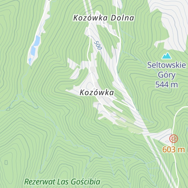 Map of Góra Gontowa