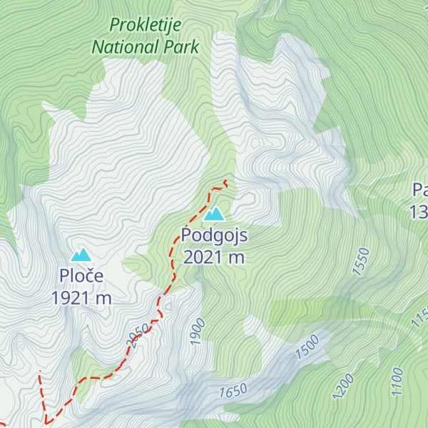 Map of Podgojs
